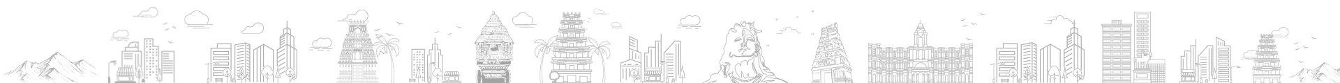 South India Landmarks & Skyline